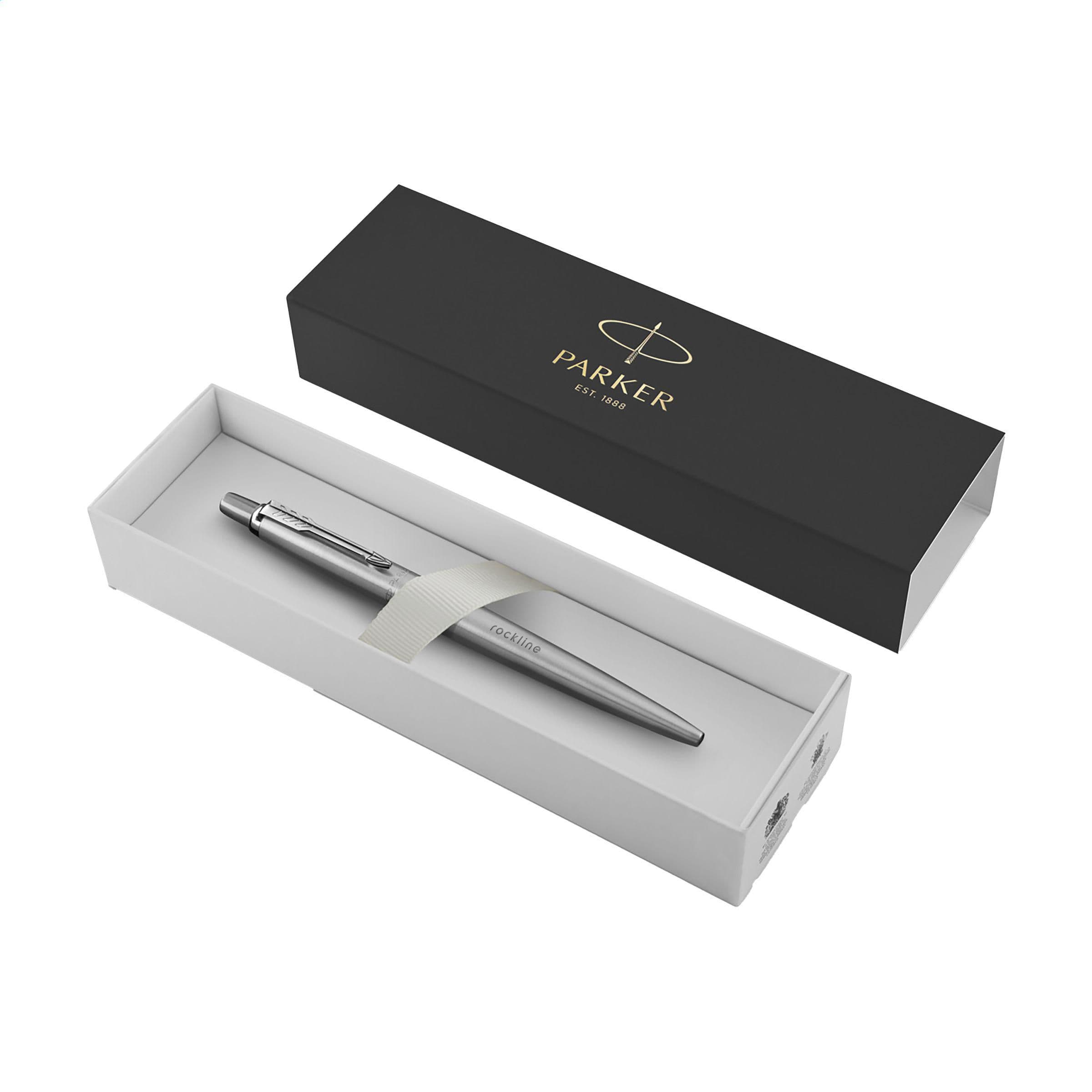 Parker Jotter Edelstahl Kugelschreiber - blau